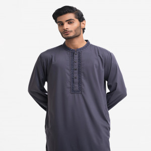 Blue Blended Premium Panjabi